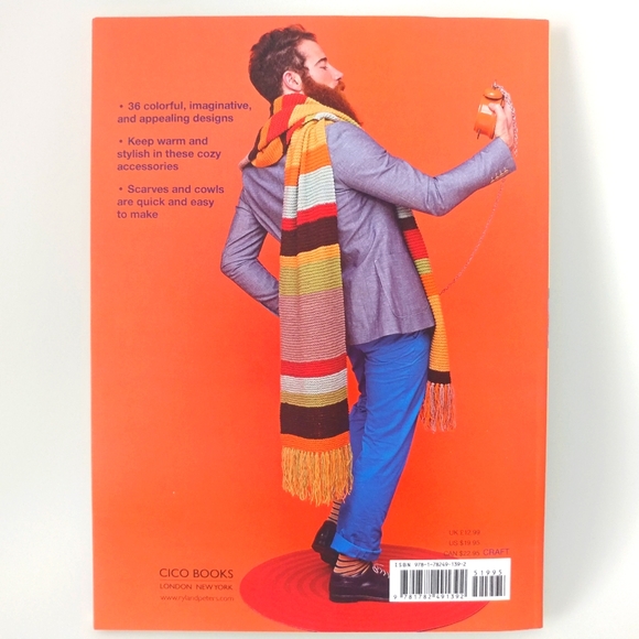 Scarves and Cowls Stylish Knits Coffee Table Book - Picture 2 of 12